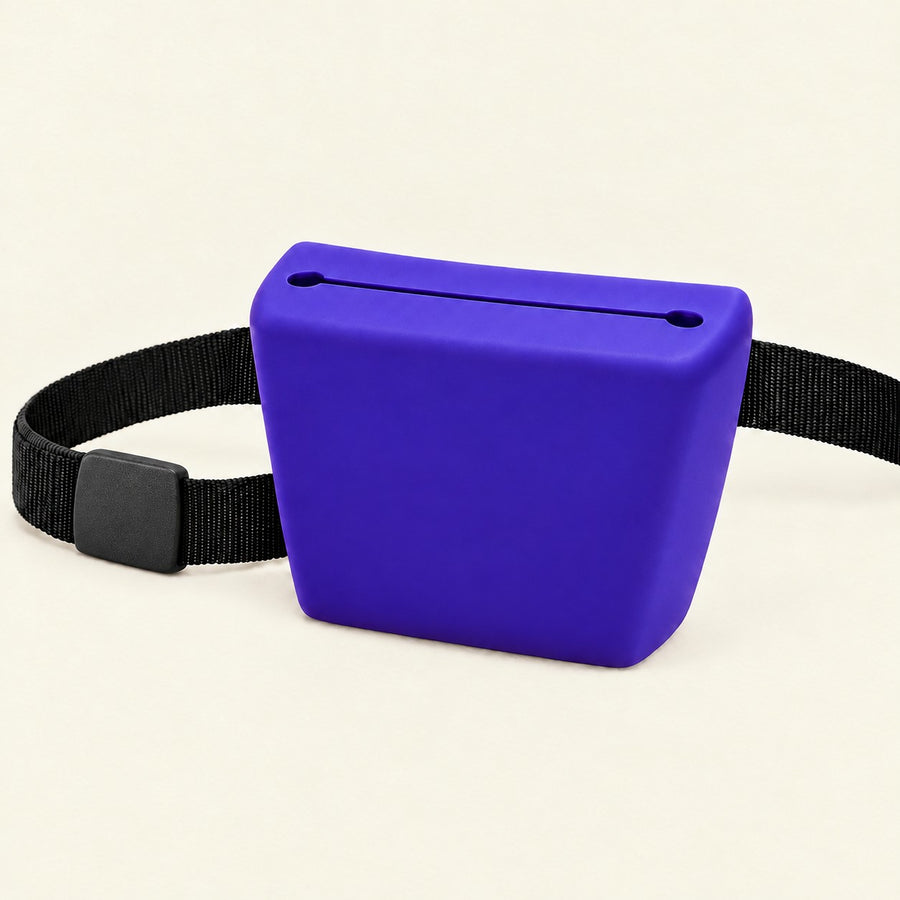 Purple Original Trainer's Pouch on its belt