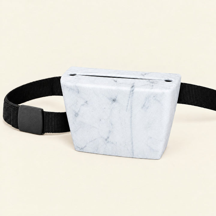Marble Pocket Trainer's Pouch on its belt