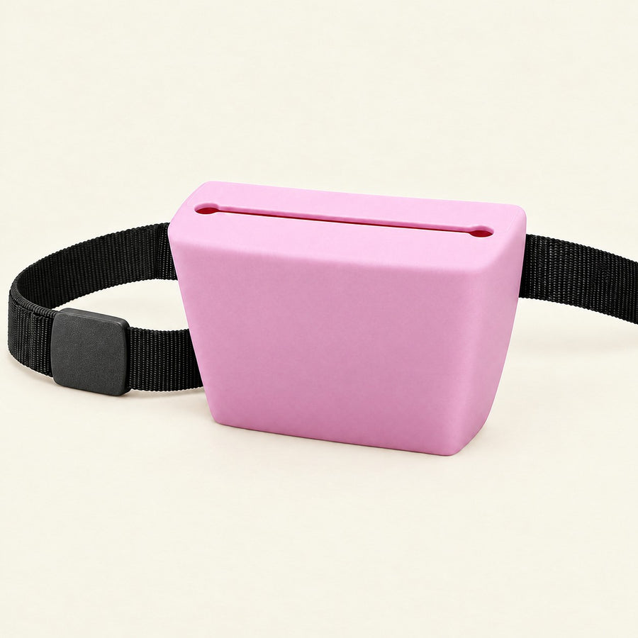 Pink Pocket Trainer's Pouch on its belt